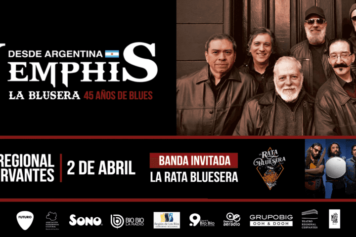 Música: «Memphis La Blusera» se presenta en Teatro Regional Cervantes